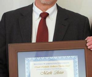 Photo of Mark Lester's Certificate
